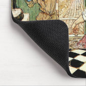 Artistieke hand tekenen achtergrond Multicolor Muismat (Hoek)