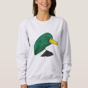 Artistieke handgetekende Mallard Duck Trui