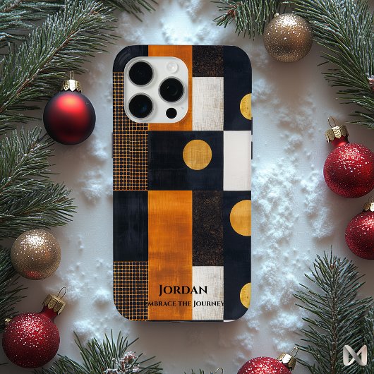 Artistieke harmonie – Zambiaanse Batik Fusion Case-Mate iPhone Case