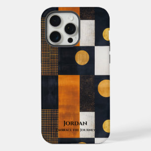 Artistieke Harmonie – Zambische Batikfusie iPhone 15 Pro Max Case
