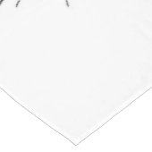 Artistieke heldere rode vogels op boomtakken tafelkleed (Gekanteld)