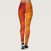 Artistieke herfst laat Leggings over (Achterkant)