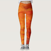Artistieke herfst laat Leggings over (Voorkant)