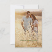 Artistieke herfst laat sparen de Datum (Achterkant)