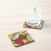 Artistieke herfst Leaves Bier Onderzetter (Rechterzijde)