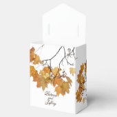 Artistieke herfst leveert weddenschap bedankdoosjes (Geopend)