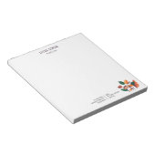 Artistieke Herfst Piano Aangepaste Notitieblok voo (Schuin)