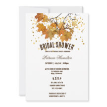 Artistieke herfstbladeren bruiloft Vrijgezellenfee