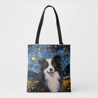 Artistieke hoektand onder Van Gogh's Sky -  Wat Tote Bag