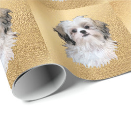 Artistieke honden - Shih Tzu Cadeaupapier