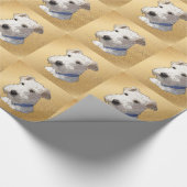 Artistieke honden - Wire Fox Terrier Cadeaupapier (Hoek)