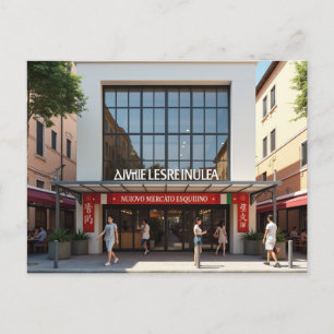 Artistieke impressie van het Chinatown van Rome    Briefkaart