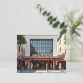 Artistieke impressie van het Chinatown van Rome | Briefkaart (Staand voorkant)