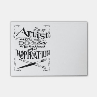 Artistieke inspiratie post-it® notes