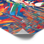 artistieke interpretatie van de Verenigde Staten Poster (Hoek)