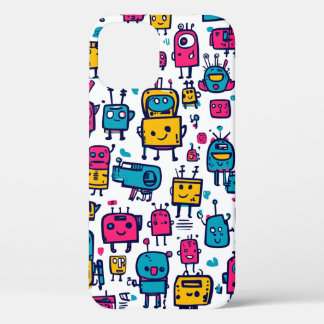 Artistieke iPhone Robot Telefoonhoes Case-Mate iPhone Case