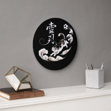 Artistieke Japanse Kat Voetbal Unieke Huis Decorat