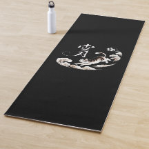 Artistieke Japanse Kattenvoetbal Voor Yogi Fitness