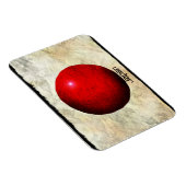 Artistieke Japanse vlag Nihon Magnet Magneet (Rechterzijde)