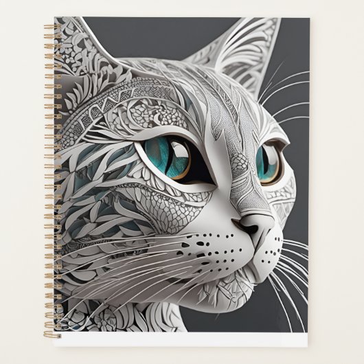 Artistieke Kat Planner (Voorkant)