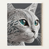 Artistieke Kat Planner (Achterkant)
