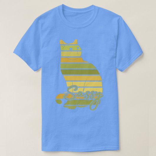 Artistieke kat t-shirt (Design voorkant)