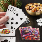Artistieke katten pokerkaarten (Insitu)