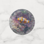 artistieke kekelvis confetti (Kleine voorkant)