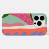 Artistieke kleurblokken Spring Mint Case-Mate iPhone Case (Achterkant (horizontaal))