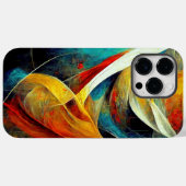 Artistieke kleurrijke telefooncel Case-Mate iPhone case (Achterkant (horizontaal))