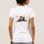 Artistieke konijn t-shirt (Achterkant)