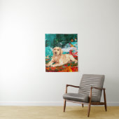 Artistieke Labradorhond Abstract Wandkleed (In situ)