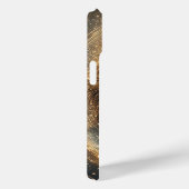 Artistieke Leeuw met Gouden Geometrie Case-Mate iPhone Case (Achterkant / Rechts)