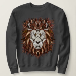Artistieke leeuwenkop Portret - Lion Sweatshirt