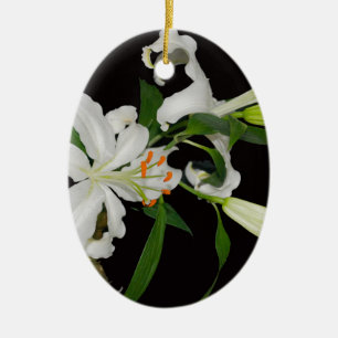 Artistieke Lelie Collectie-1 Keramisch Ornament