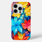 Artistieke levendige gevallen herfst bladeren illu Case-Mate iPhone case (Achterkant)