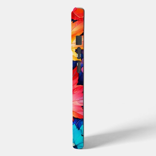 Artistieke levendige gevallen herfst bladeren illu Case-Mate iPhone case (Achterkant / Links)