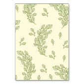 Artistieke lijn verlaat bruiloft kaart (Achterkant)