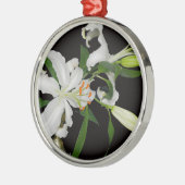 Artistieke Lily Collectie-1 Metalen Ornament (Links)