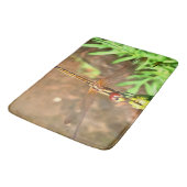 Artistieke limonade die op een ventilatorkop rust badmat (Gekanteld)