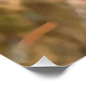 Artistieke limonade die op een ventilatorkop rust poster (Hoek)