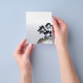 Artistieke Lotus Blossom Business Custom Flyer (Hand)