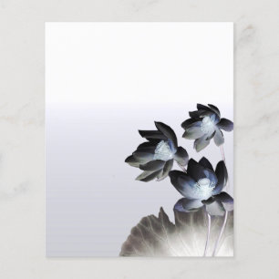 Artistieke Lotus Blossom Business Custom Flyer