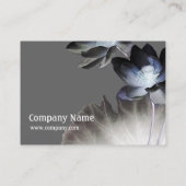 Artistieke Lotus Blossom Visitekaartje (Achterkant)
