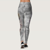 artistieke luipaard leggings (Achterkant)