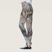 artistieke luipaard leggings (Links)