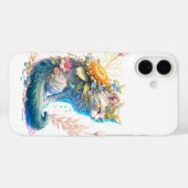Artistieke Majestic kat illustratie Case-Mate iPhone Case (Achterkant (horizontaal))