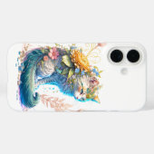Artistieke Majestic kat illustratie Case-Mate iPhone Case (Achterkant (horizontaal))