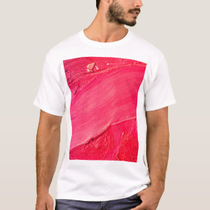 Artistieke make-up: kleurrijke creatieve compositi t-shirt