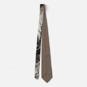 Artistieke Mannen Stropdas met Bold Design (Achterkant)